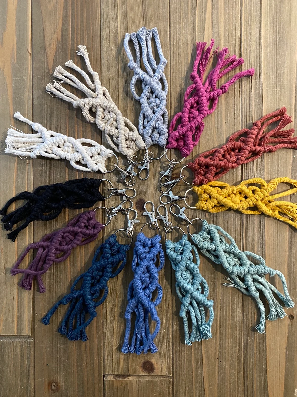 Macrame Keychains