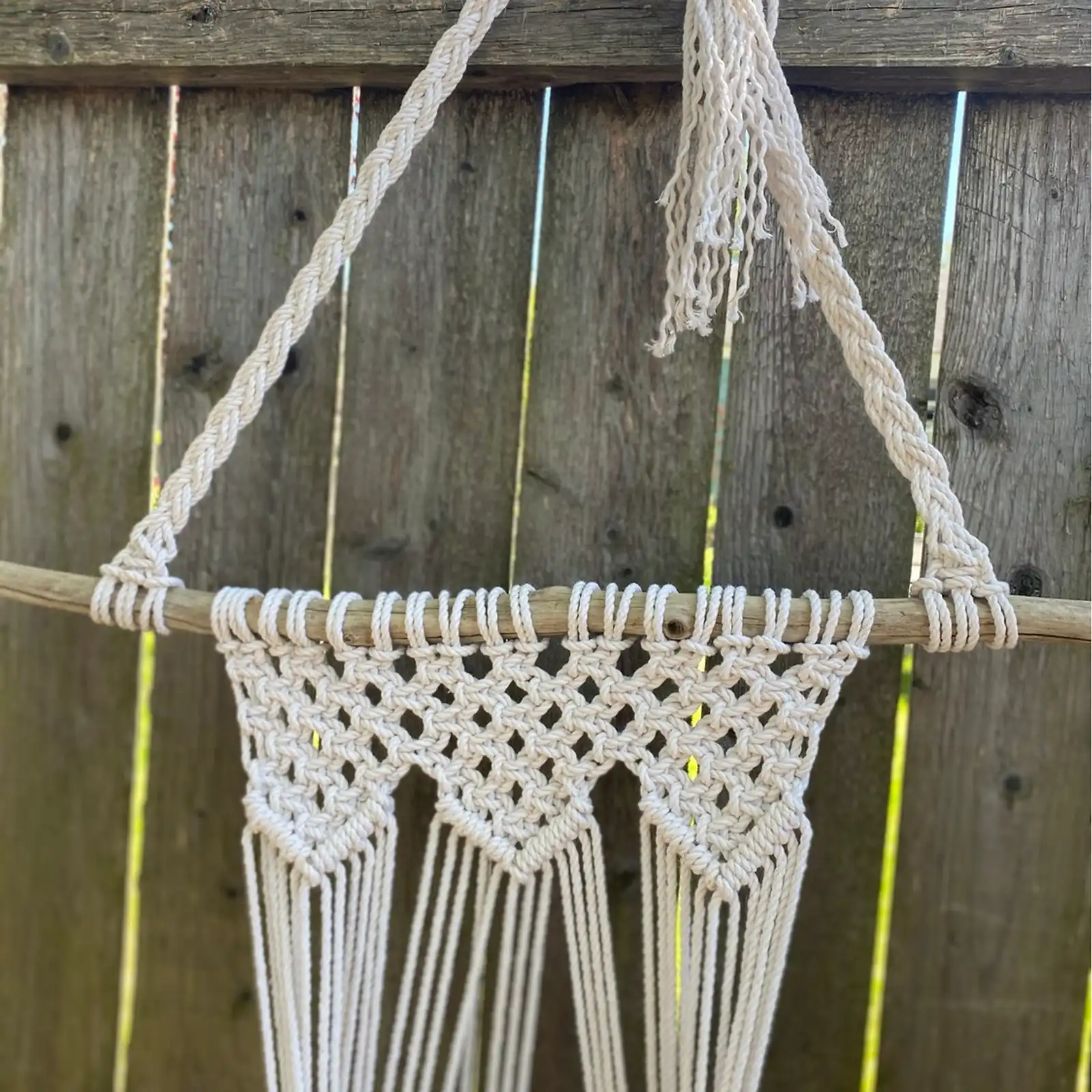 Thumbnail: Peace Driftwood Plant Hanger