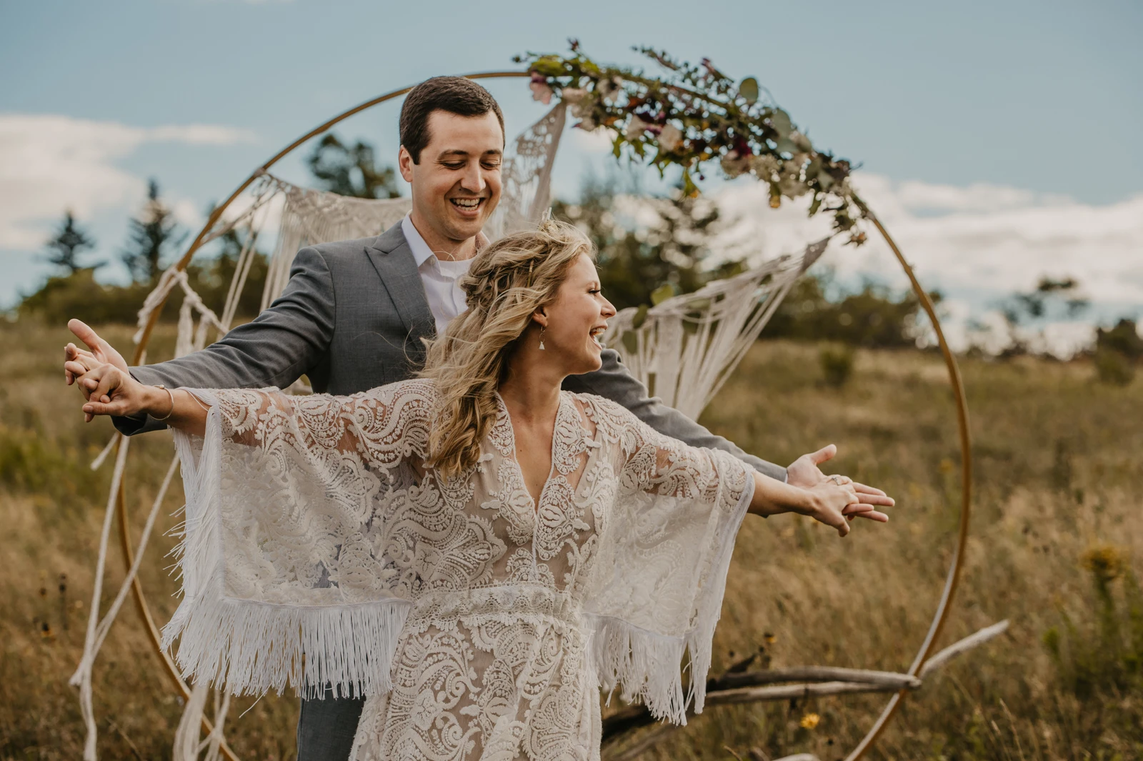 Boho Bunting + Arch