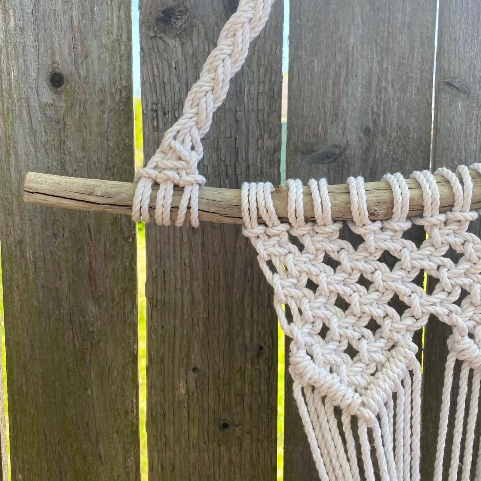 Thumbnail: Peace Driftwood Plant Hanger