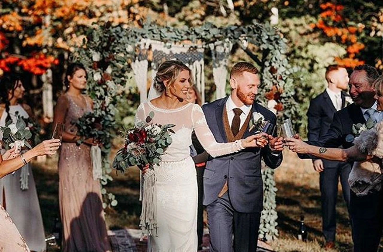 Macrame Bouquet Wraps/Custom Backdrop