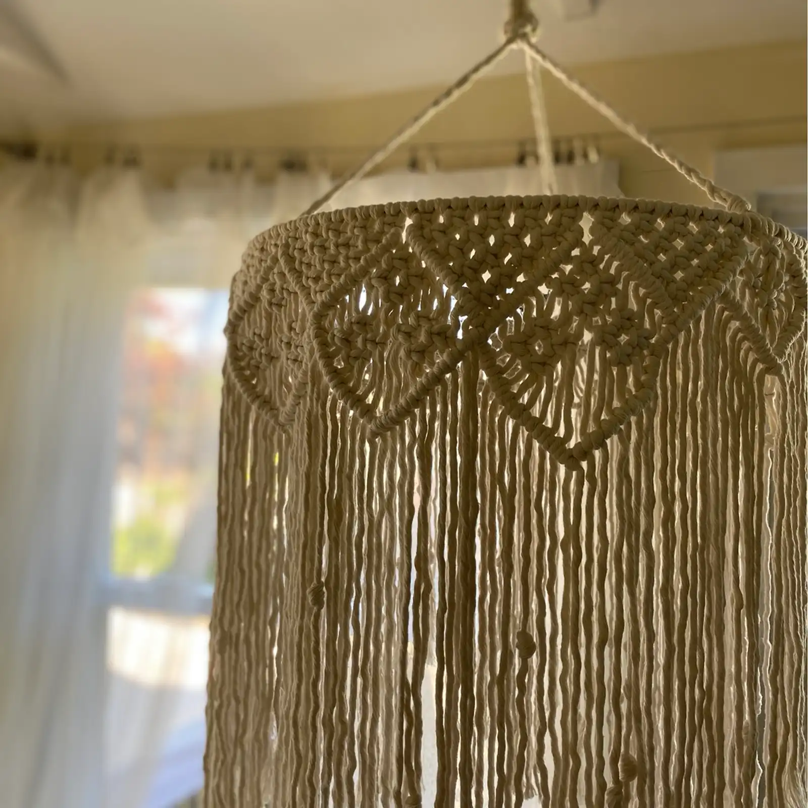 Thumbnail: Large Macrame Mobile