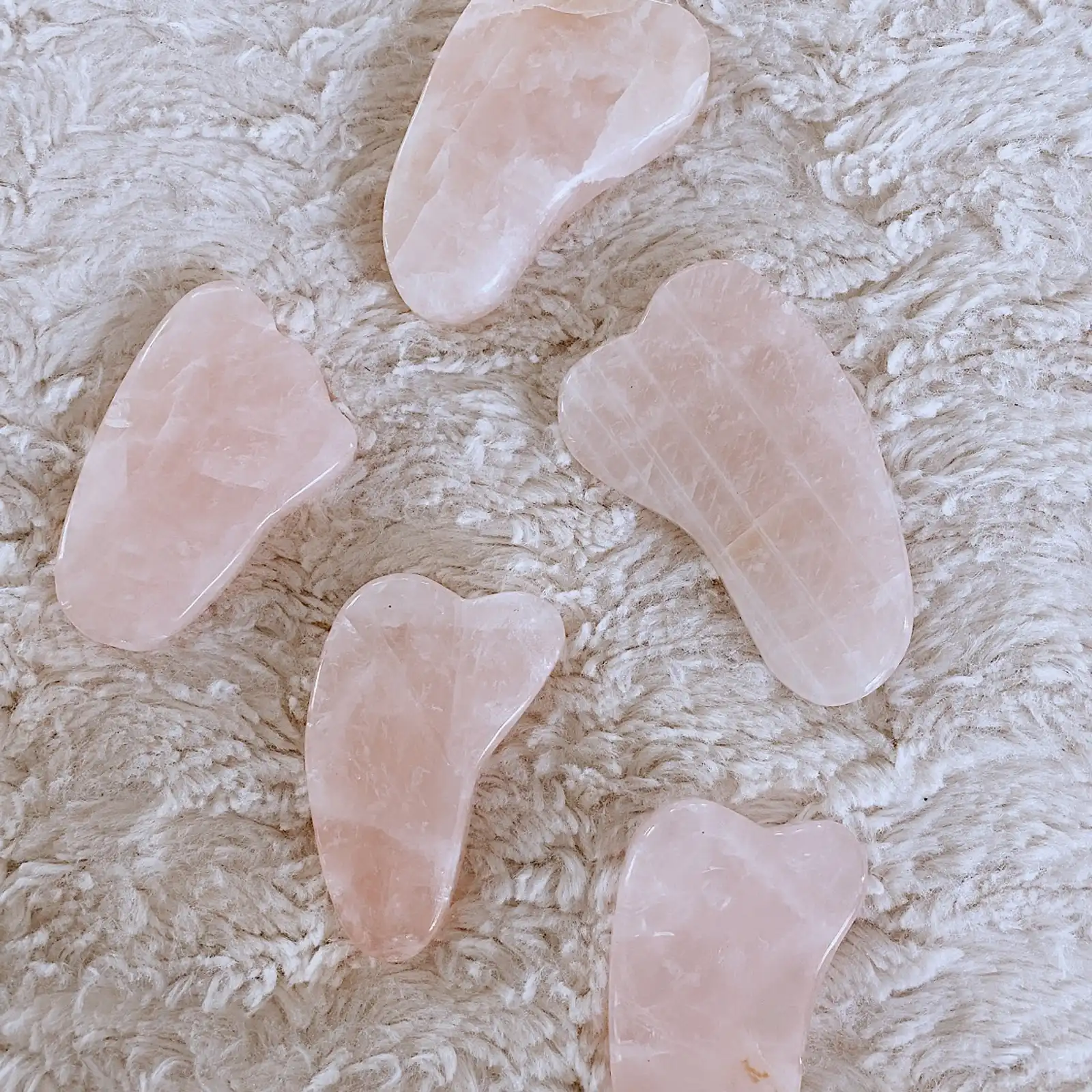 Thumbnail: Rose Quartz Gua Sha Tool