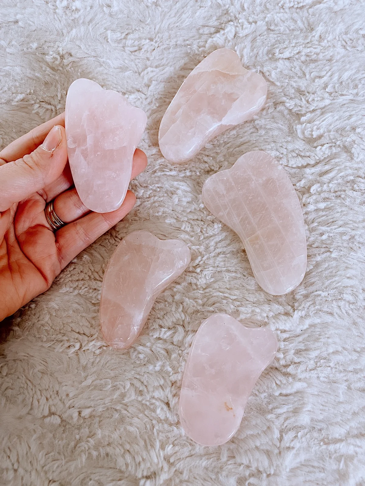 Rose Quartz Gua Sha Tool