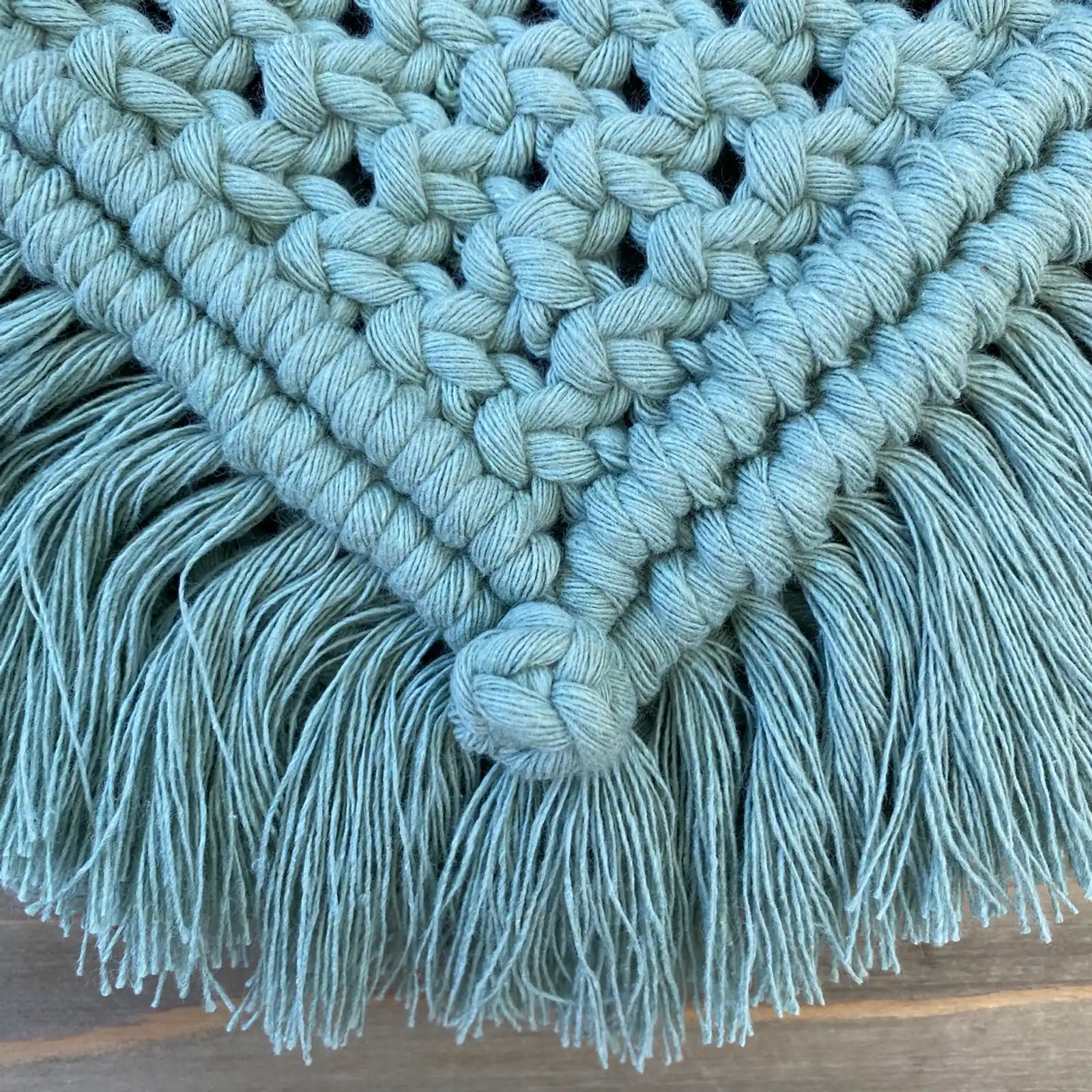 Thumbnail: Daydreamer Collection: In the Grass Macrame Clutch