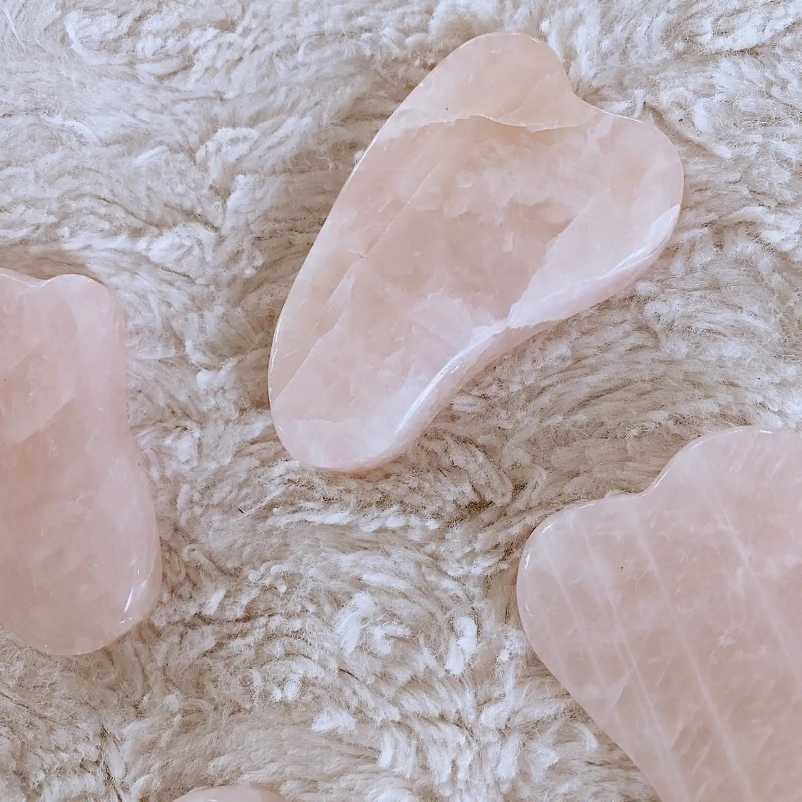 Thumbnail: Rose Quartz Gua Sha Tool