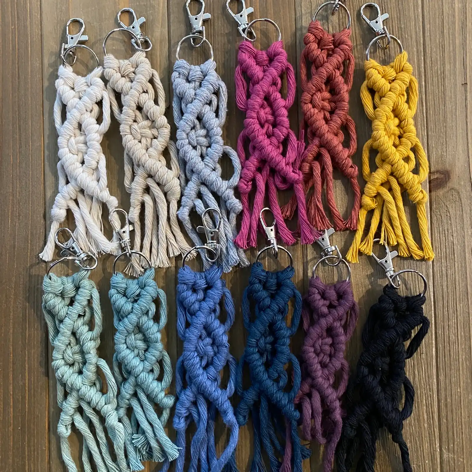 Thumbnail: Macrame Keychains