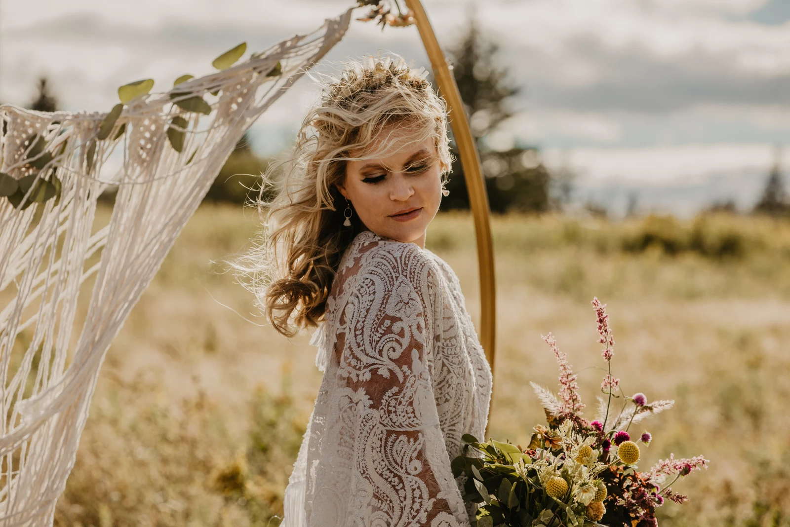 Boho Bunting + Arch