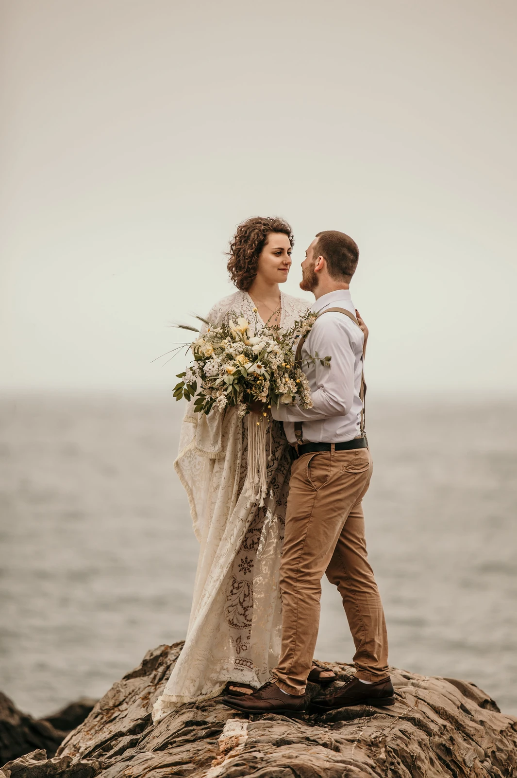 Macrame Bouquet Wrap