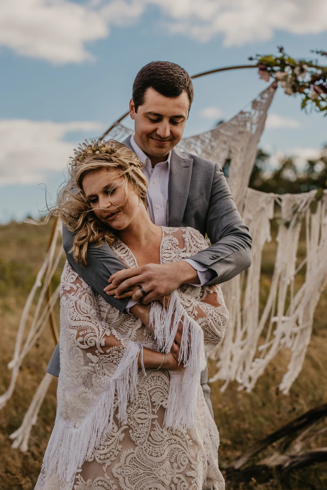 Boho Bunting + Arch