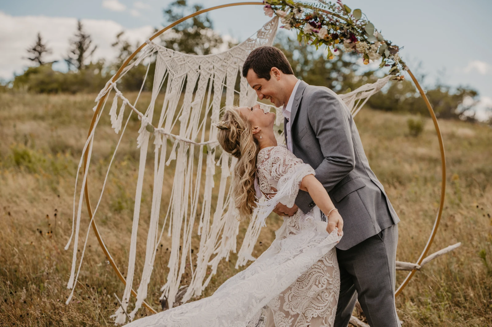 Boho Bunting + Arch